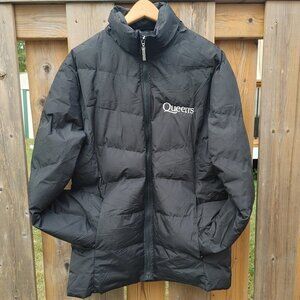 ATTRACTIVE Queen's University Down Filled Jacket Puffer Quilted Women's XL